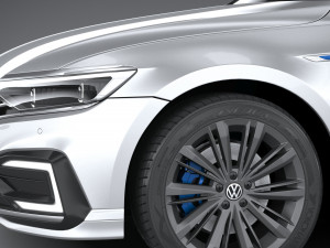 Volkswagen Passat GTE 2020 3D Model