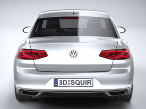 Volkswagen Passat GTE 2020 3D Model