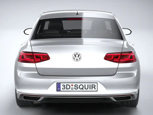 Volkswagen Passat GTE 2020 3D Model