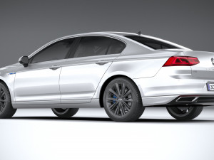 Volkswagen Passat GTE 2020 3D Model