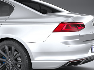 Volkswagen Passat GTE 2020 3D Model