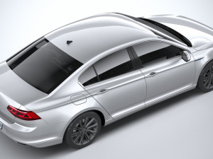 Volkswagen Passat GTE 2020 3D Model