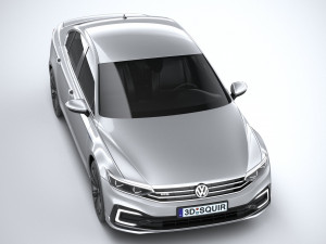 Volkswagen Passat GTE 2020 3D Model