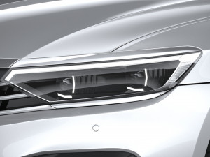Volkswagen Passat GTE 2020 3D Model
