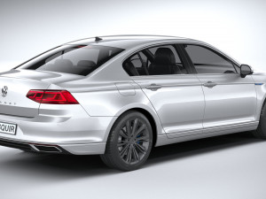 Volkswagen Passat GTE 2020 3D Model