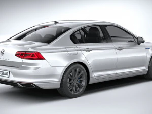 Volkswagen Passat GTE 2020 3D Model