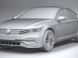 Volkswagen Passat GTE 2020 3D Model