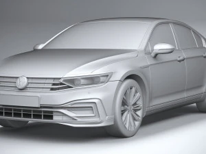Volkswagen Passat GTE 2020 3D Model