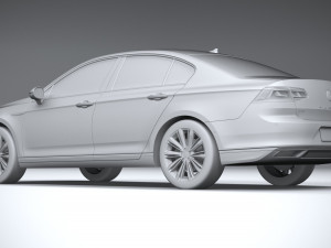Volkswagen Passat GTE 2020 3D Model