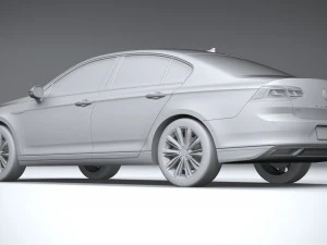 Volkswagen Passat GTE 2020 3D Model