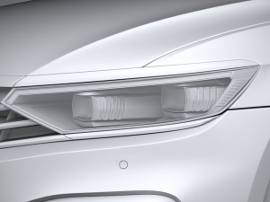 Volkswagen Passat GTE 2020 3D Model