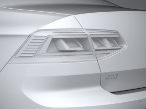 Volkswagen Passat GTE 2020 3D Model