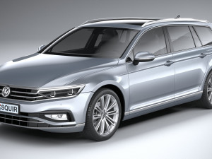 Volkswagen Passat Variant 2020 Modelo 3D
