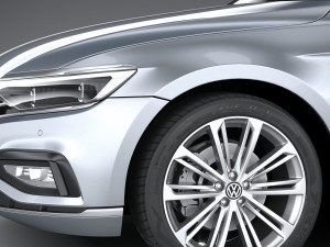 Volkswagen Passat Variant 2020 Modelo 3D