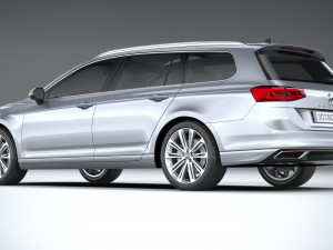 Volkswagen Passat Variant 2020 Modelo 3D