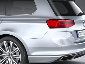 Volkswagen Passat Variant 2020 Modelo 3D