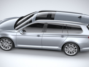 Volkswagen Passat Variant 2020 Modelo 3D