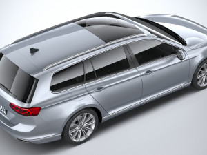 Volkswagen Passat Variant 2020 Modelo 3D