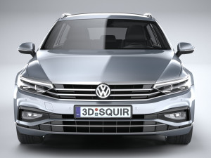 Volkswagen Passat Variant 2020 Modelo 3D