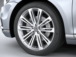 Volkswagen Passat Variant 2020 Modelo 3D