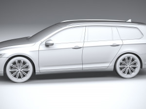 Volkswagen Passat Variant 2020 Modelo 3D