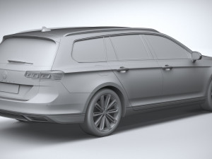 Volkswagen Passat Variant 2020 Modelo 3D