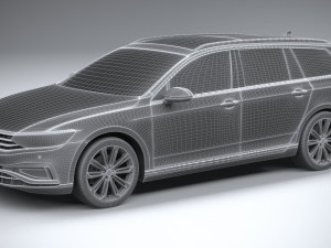 Volkswagen Passat Variant 2020 Modelo 3D