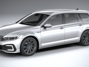 Volkswagen Passat Variant GTE 2020 Modelo 3D