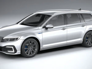 Volkswagen Passat Varyantı GTE 2020 3D Model