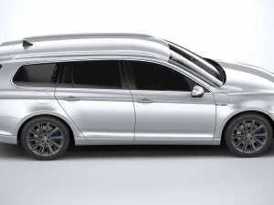 Volkswagen Passat Variant GTE 2020 3D Model