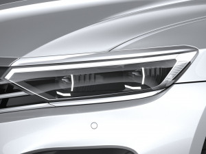 Volkswagen Passat Variant GTE 2020 3D मॉडल