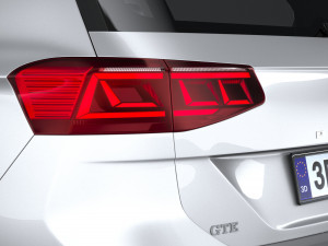 Volkswagen Passat Variant GTE 2020 3D मॉडल