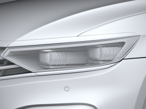 Volkswagen Passat Variant GTE 2020 3D मॉडल