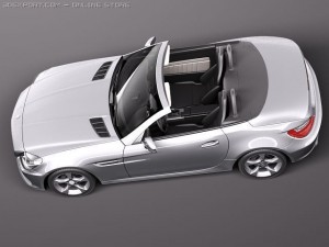 Mercedes-Benz SLK 2012 Modello 3D