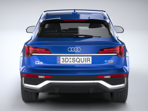 Audi Q5 Sportback S-line 2021 3D मॉडल