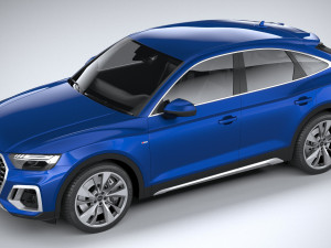 Audi Q5 Sportback S-line 2021 3D मॉडल