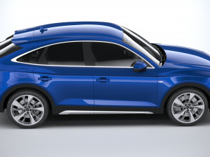Audi Q5 Sportback S-line 2021 3D मॉडल