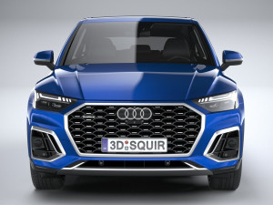 Audi Q5 Sportback S-line 2021 3D मॉडल