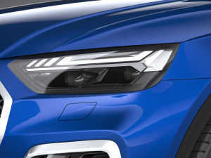 Audi Q5 Sportback S-line 2021 3D मॉडल