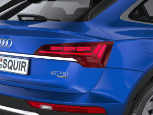 Audi Q5 Sportback S-line 2021 3D मॉडल