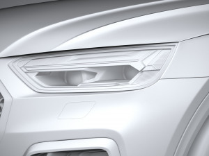 Audi Q5 Sportback S-line 2021 3D मॉडल