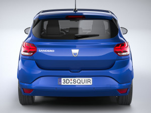 Dacia Sandero 2021 3D 모델