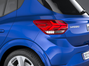 Dacia Sandero 2021 3D 모델