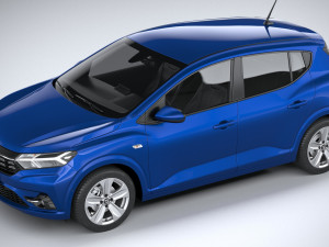 Dacia Sandero 2021 3D 모델