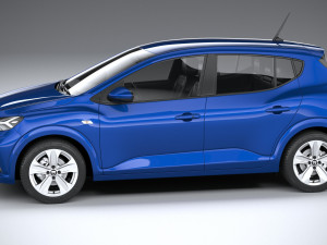 Dacia Sandero 2021 3D 모델