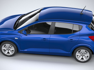 Dacia Sandero 2021 3D 모델