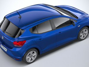 Dacia Sandero 2021 3D 모델
