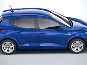 Dacia Sandero 2021 3D 모델