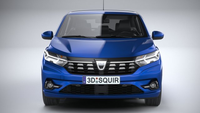 Dacia Sandero Stepway Extreme 2023 - 3D Model by SQUIR