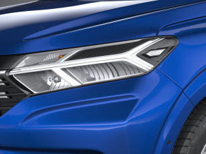 Dacia Sandero 2021 3D 모델